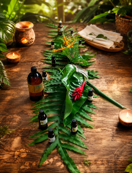 Atelier d'aromathérapie au Jardin du Diamant, Martinique